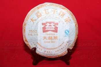 Шу Пуэр Ци Цзы Бин "7552"