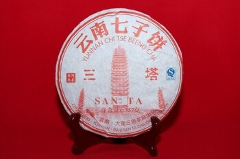 Шу Пуэр Ци Цзы Бин "Саньта"